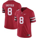 NCAA Ohio State Buckeyes Men's #8 Kendall Sheffield Red Nike Football College Jersey HML5645XJ